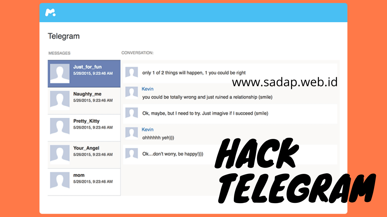 Hack data Aplikasi Chat Telegram | Mobi-Tracker