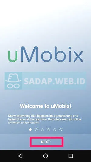 Instalasi uMobix Di Android