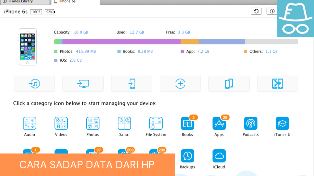 Remote Folder Manager HP Jarak Jauh