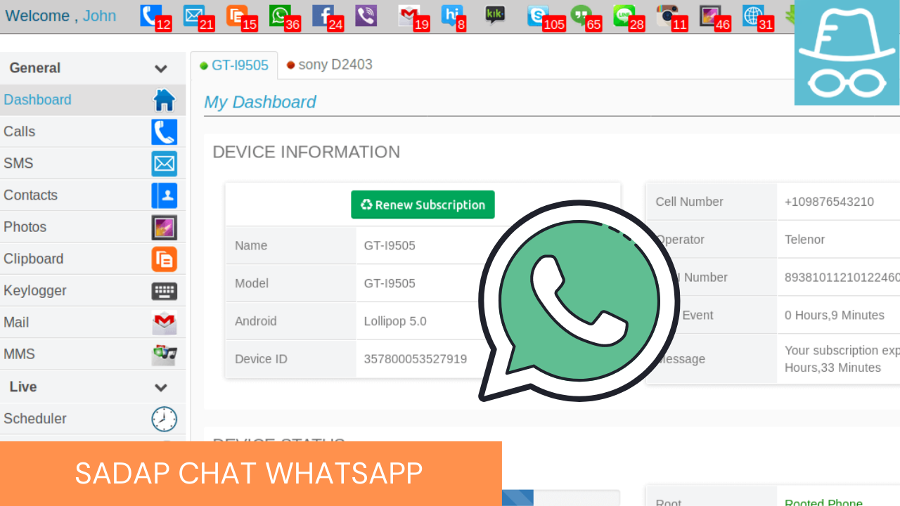 Tutorial Lengkap Sadap WhatsApp & Snapchat Gratis