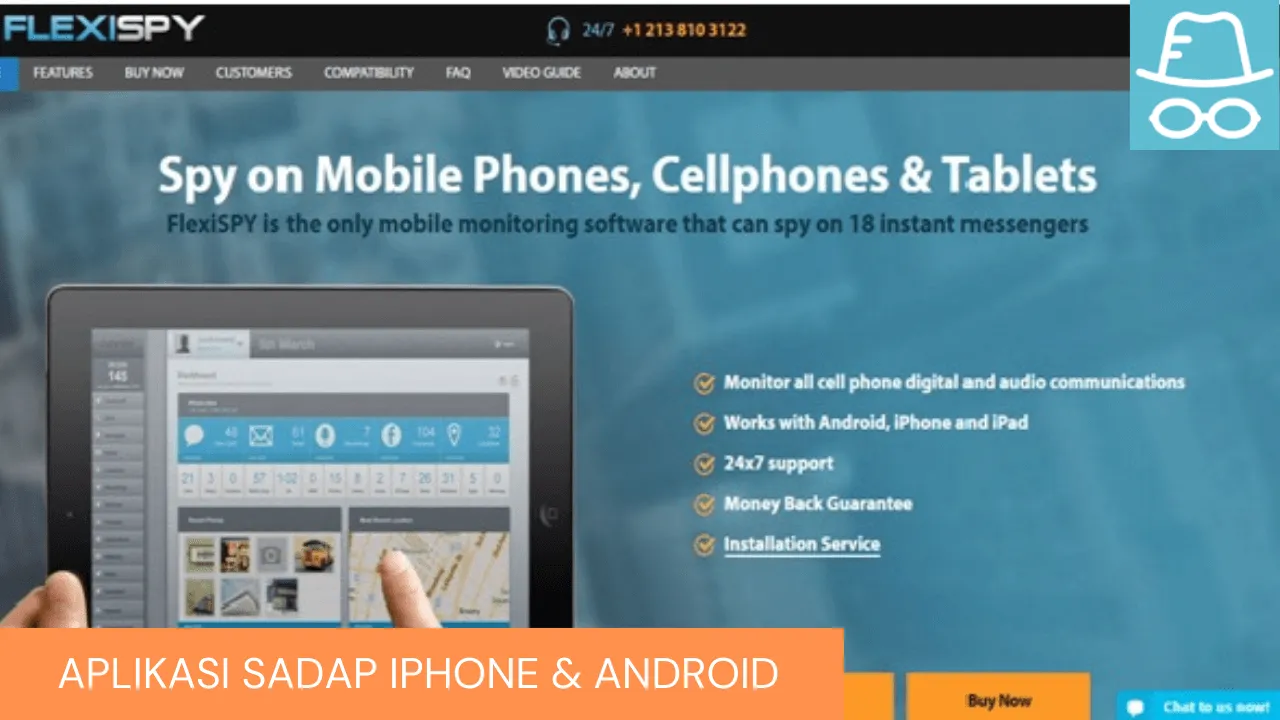 Aplikasi Sadap iPhone dan Android FlexiSpy