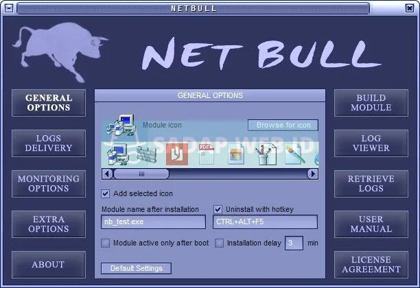 Software NETbull Keylogger