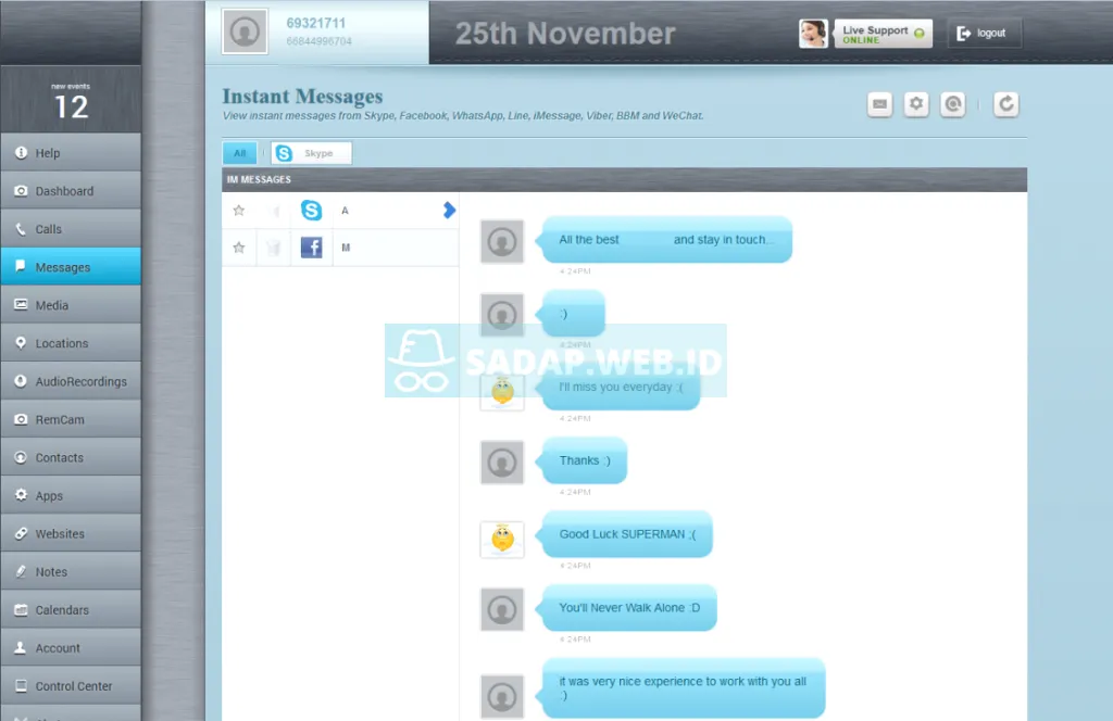 Cara Mudah Sadap Chat Skype - FlexiSpy