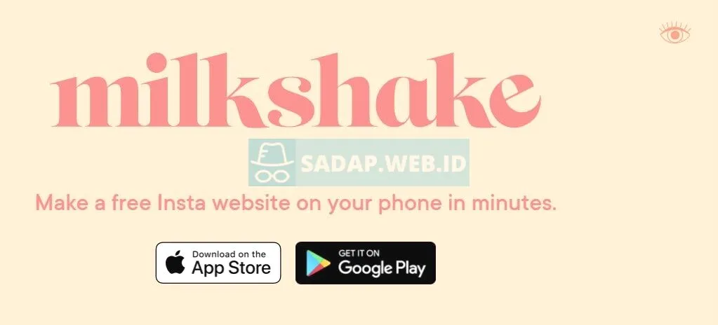 Link BIO TikTok dan Instagram - Milkshake App