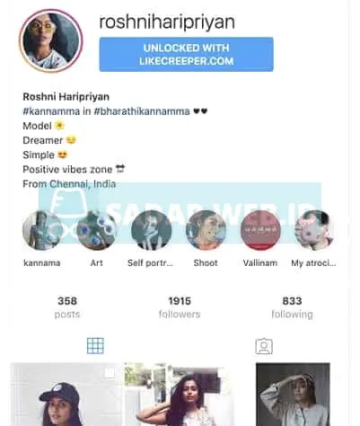 Buka Private Instagram dengan Like Creeper 